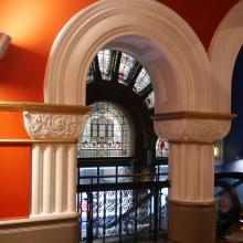 Stained Glass Queen Victoria building Sydney