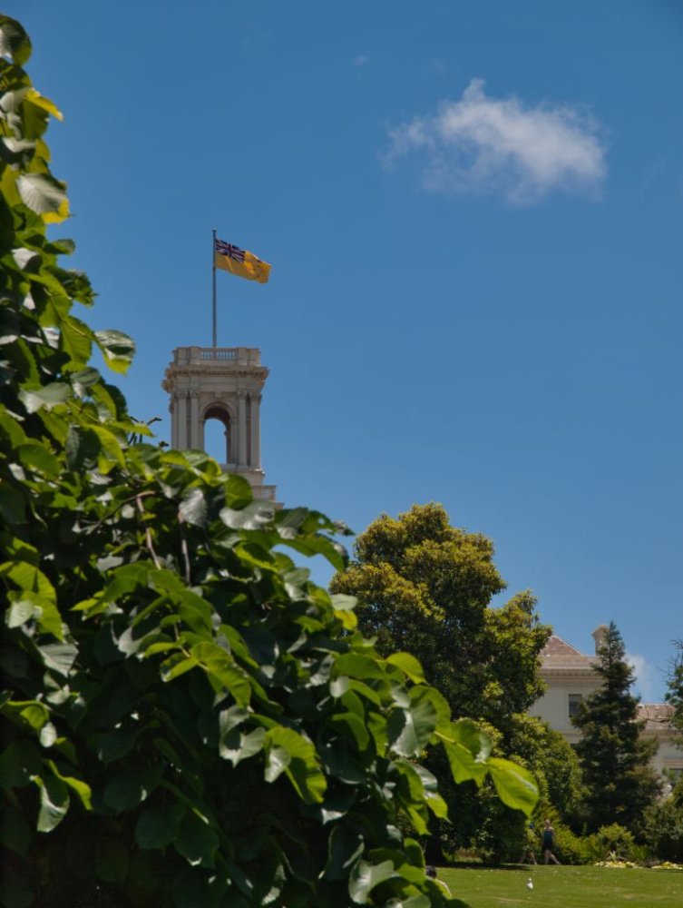 The Governor is home. Government House